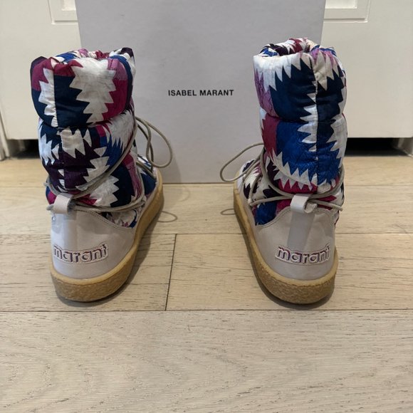 Isabel Marant Zimlee Snow Boots - Picture 7 of 8
